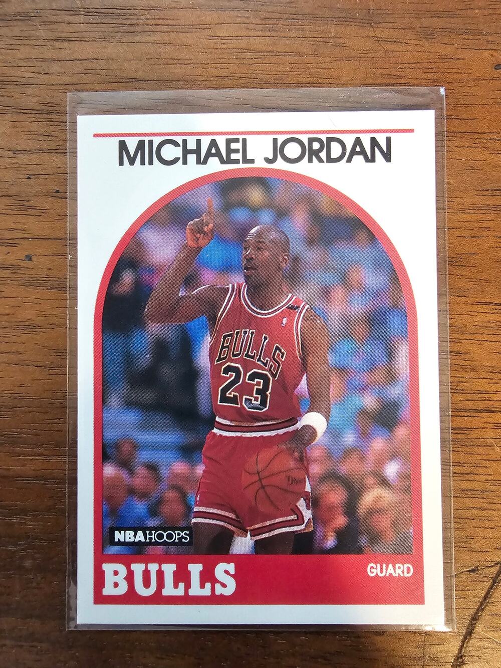 Michael Jordan 1989-1990 NBA Hoops #200 - Chicago Bulls - NBA - Fresh Pull